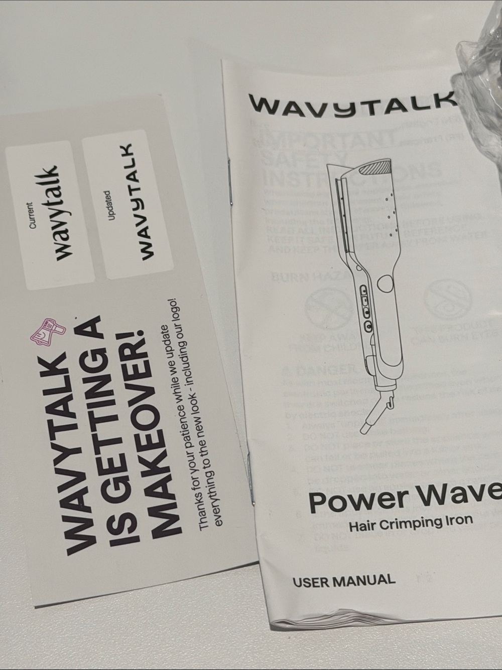 WAVYTALK Power Wave Hair Crimping Iron - Purple - Picture 8 of 14